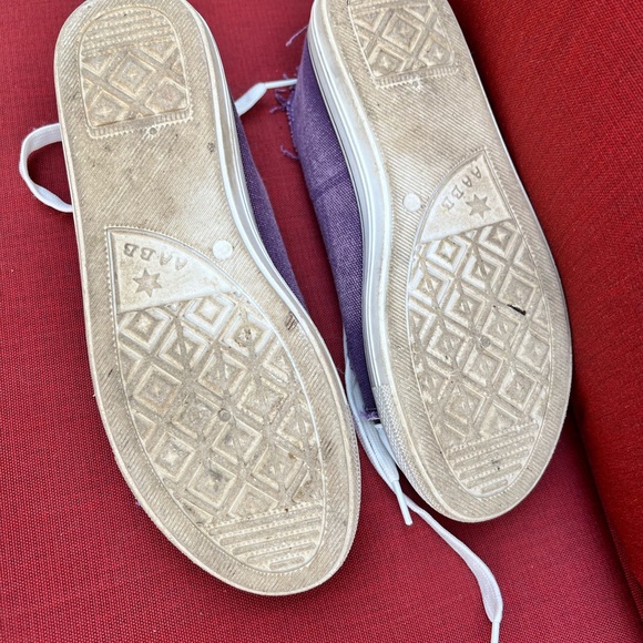 Purple Low Rise Sneakers - Picture 6 of 6